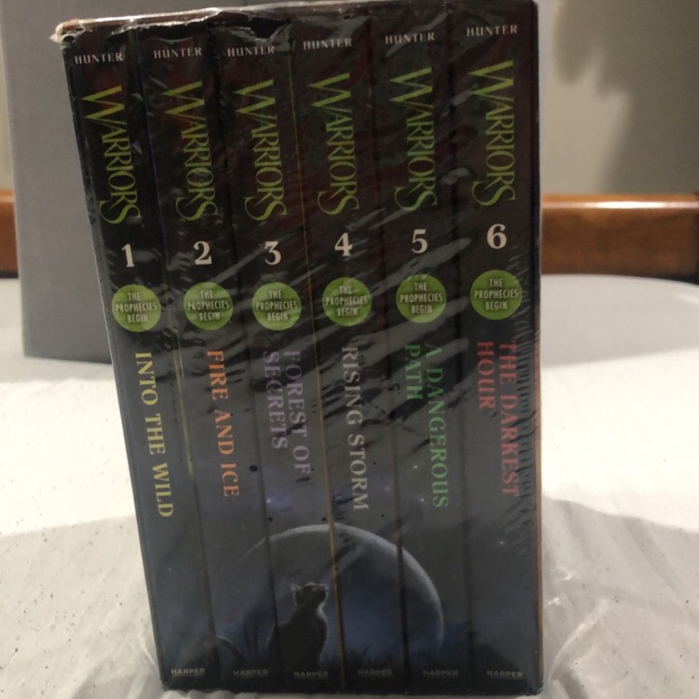 Warrior Cat The Prophecy Begins Series One Box Set